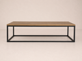 Urban Steel and Oak Coffee Table 1200