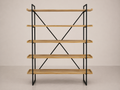 Cross Oak Bookshelf
