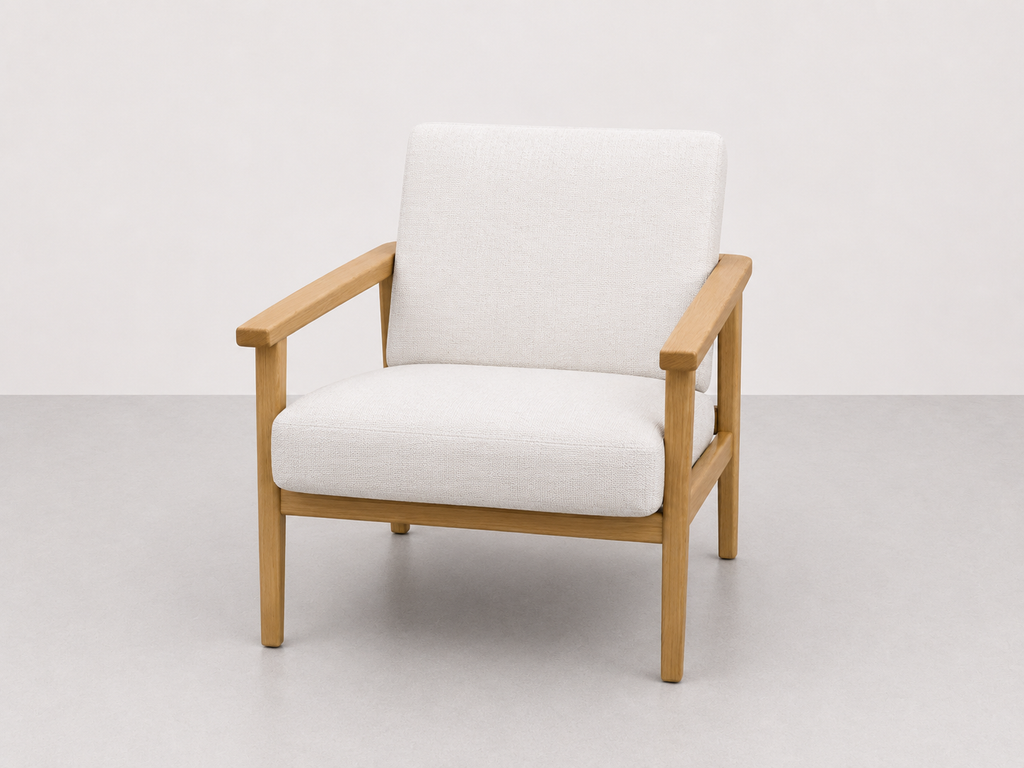 Halo Oak Lounge Chair
