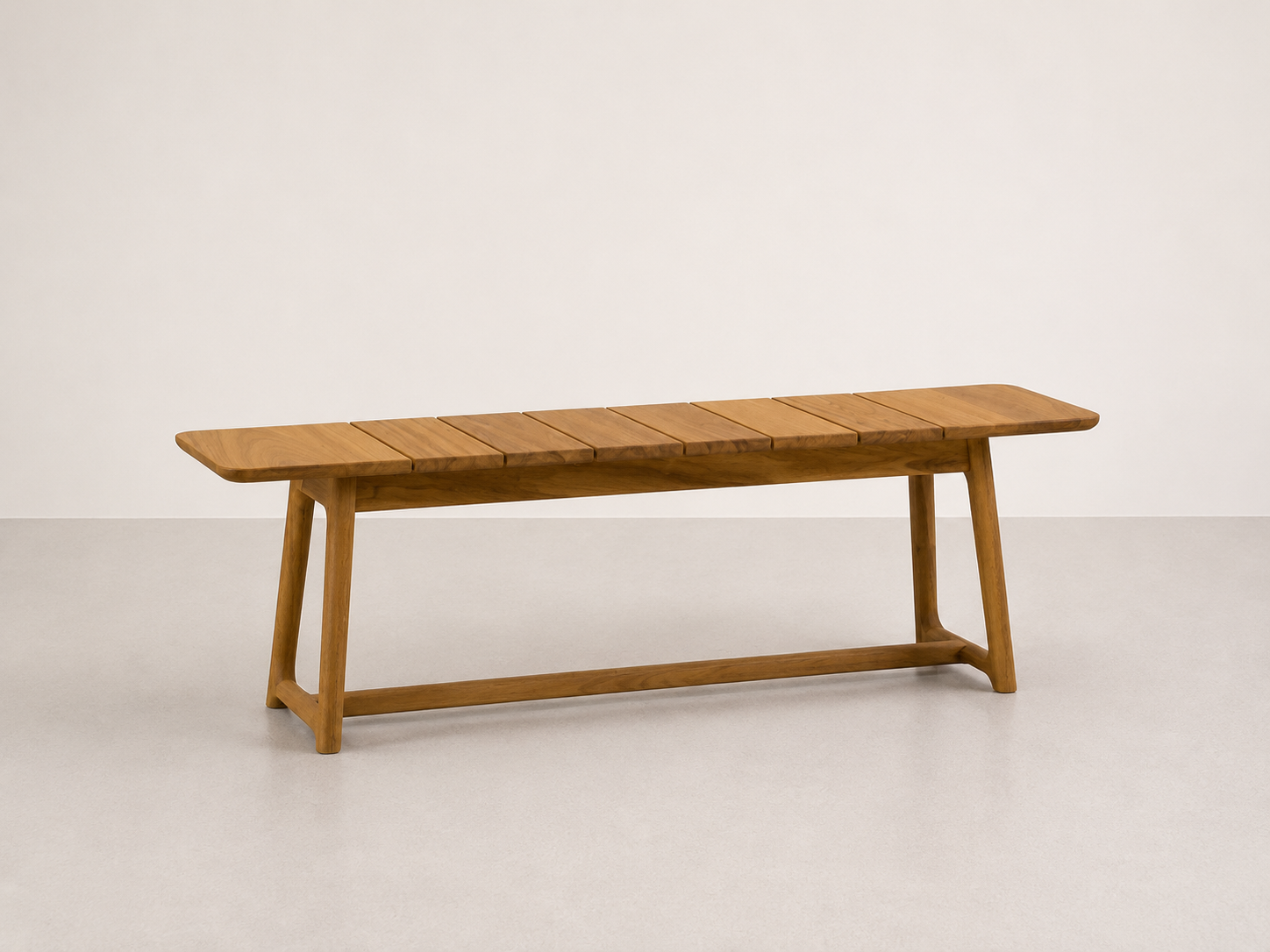 Halo Iroko Patio Bench