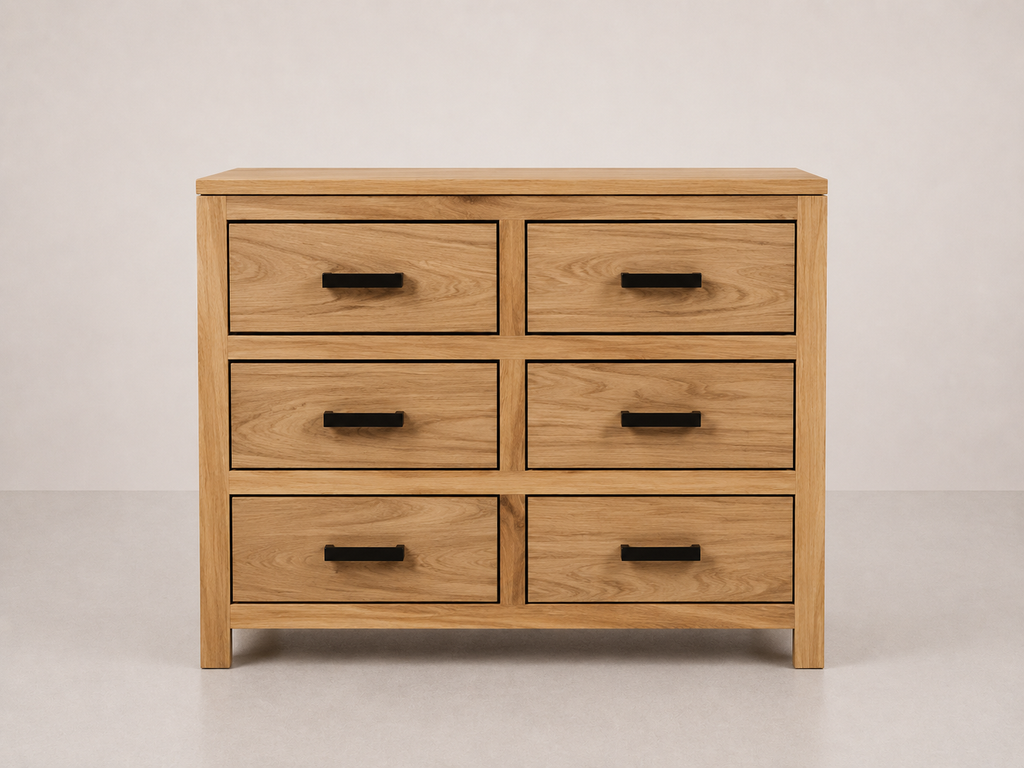 Casa Oak Chest of Drawer