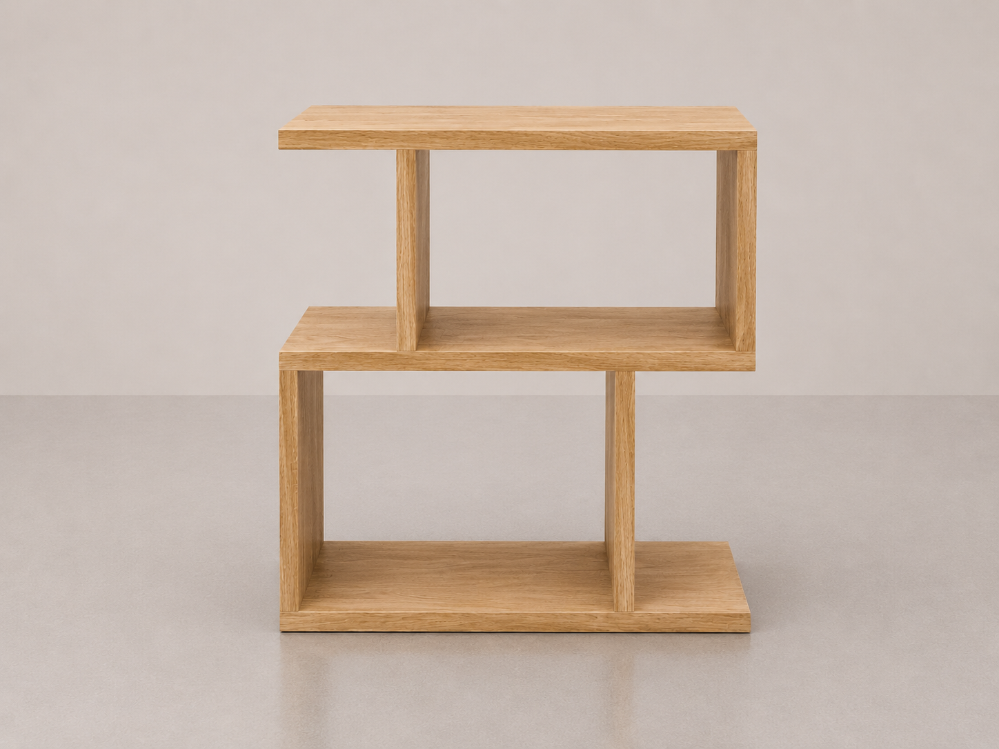 Bloc Oak Side Table
